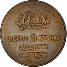 Coin, Sweden, Gustaf VI, 2 Öre, 1969, AU(50-53), Bronze, KM:821