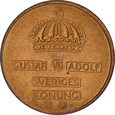 Monnaie, Suède, Gustaf VI, 2 Öre, 1971, TTB+, Bronze, KM:821