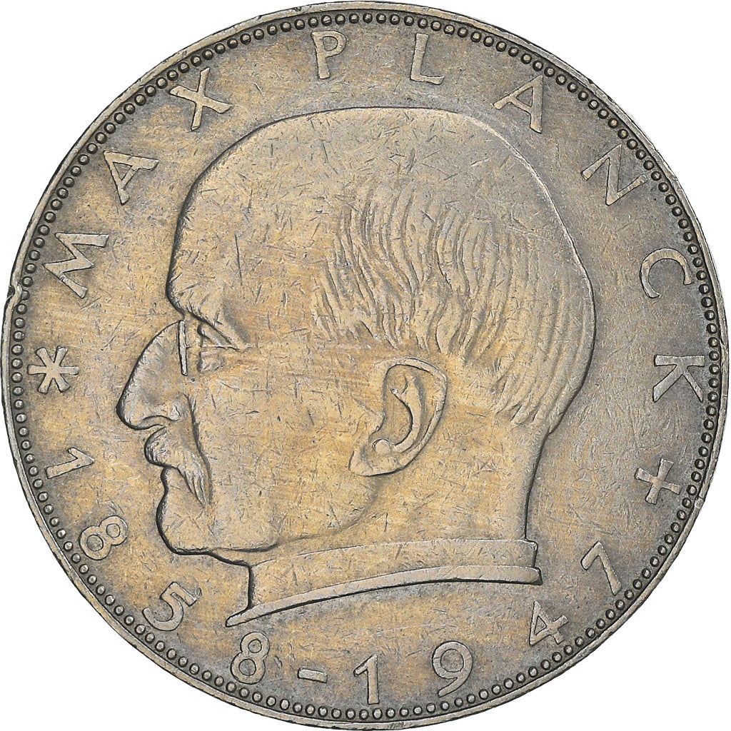 Coin, GERMANY - FEDERAL REPUBLIC, 2 Mark, 1961, Munich, EF(40-45)