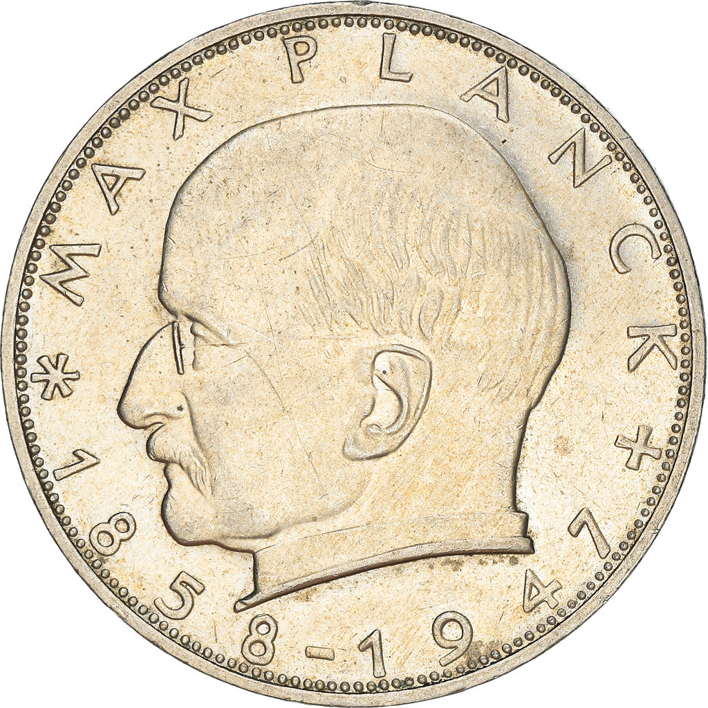 Coin, GERMANY - FEDERAL REPUBLIC, 2 Mark, 1966, Stuttgart, EF(40-45)