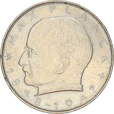 Coin, GERMANY - FEDERAL REPUBLIC, 2 Mark, 1969, Karlsruhe, EF(40-45)