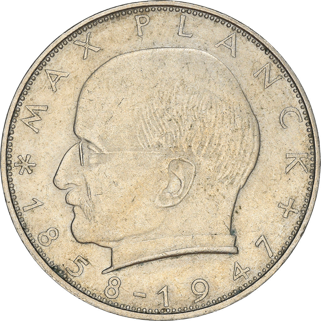 Coin, GERMANY - FEDERAL REPUBLIC, 2 Mark, 1971, Karlsruhe, EF(40-45)