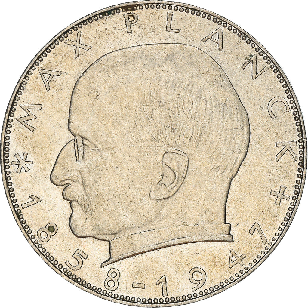 Coin, GERMANY - FEDERAL REPUBLIC, 2 Mark, 1971, Hambourg, EF(40-45)