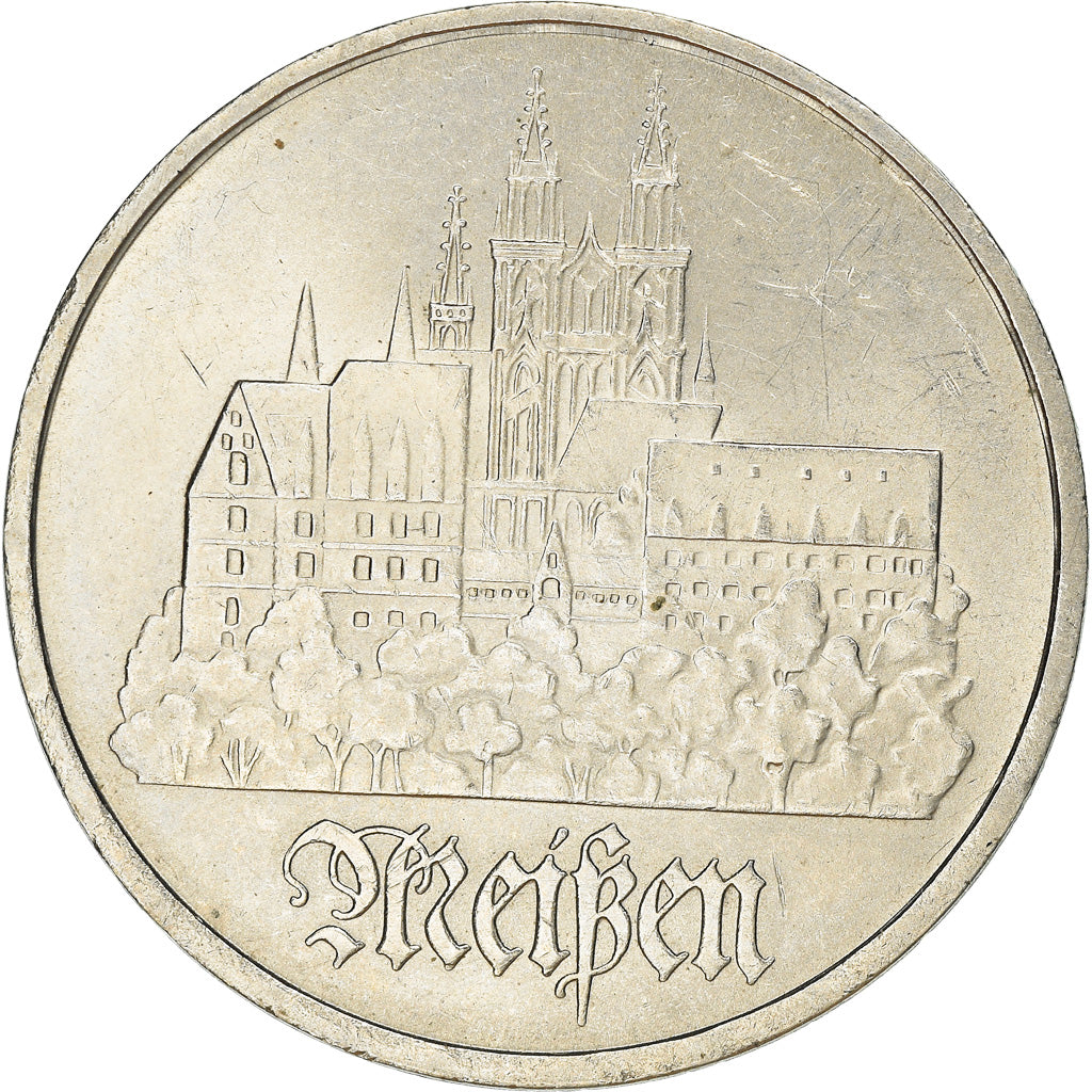 Coin, GERMAN-DEMOCRATIC REPUBLIC, 5 Mark, 1972, Berlin, VF(30-35)