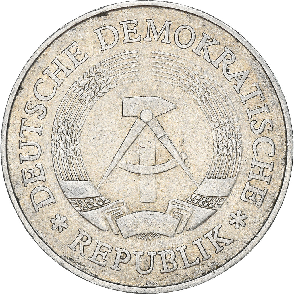 Moneda, REPÚBLICA DEMOCRÁTICA ALEMANA, Mark, 1978, Berlin, BC+, Aluminio