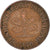 Moneta, Niemcy - RFN, Pfennig, 1950, Munich, EF(40-45), Miedź platerowana