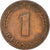 Munten, Federale Duitse Republiek, Pfennig, 1950, Munich, ZF, Copper Plated