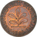 Moeda, ALEMANHA - REPÚBLICA FEDERAL, 2 Pfennig, 1969, Munich, EF(40-45), Aço