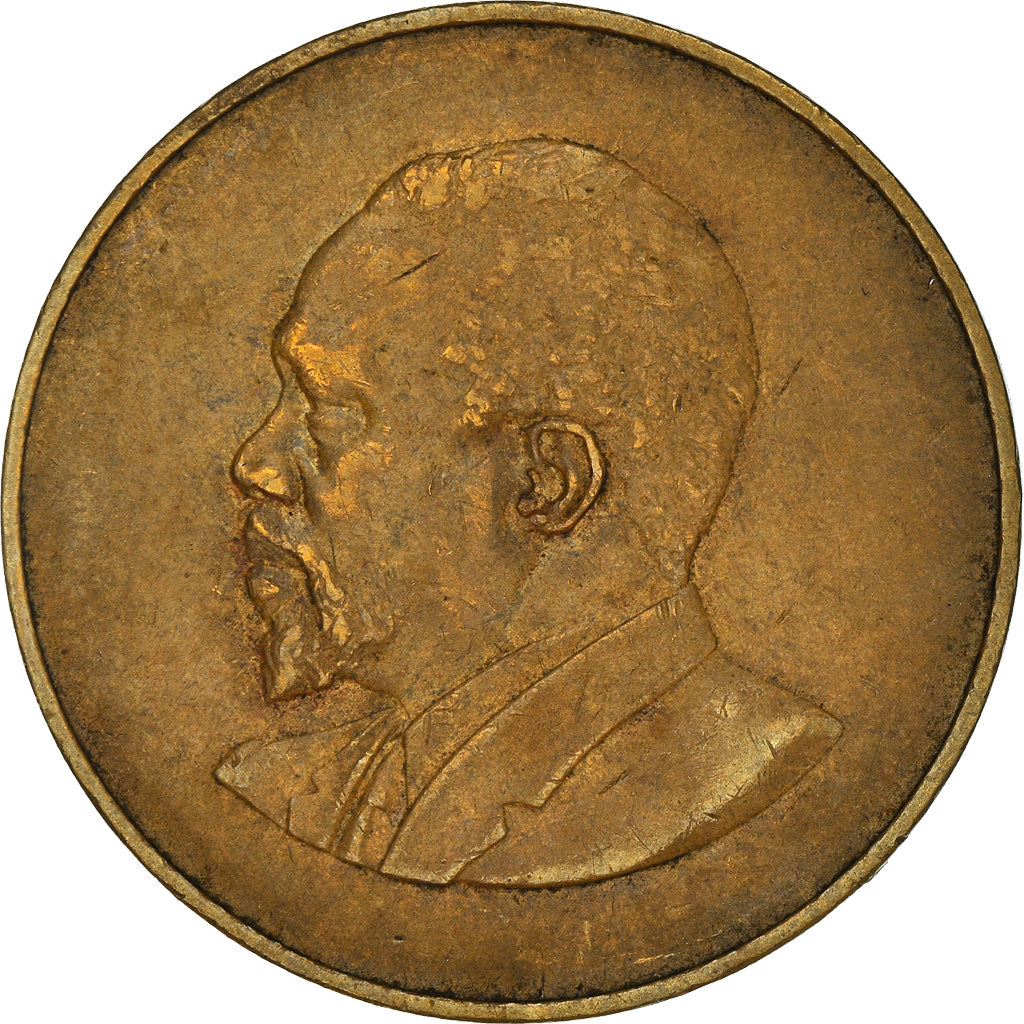 Moeda, Quénia, 10 Cents, 1967, AU(50-53), Níquel-Latão, KM:2
