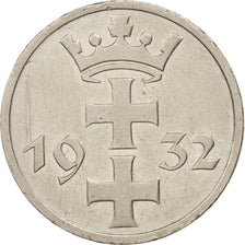 DANZIG, Gulden, 1932, EF(40-45), Nickel, KM:154