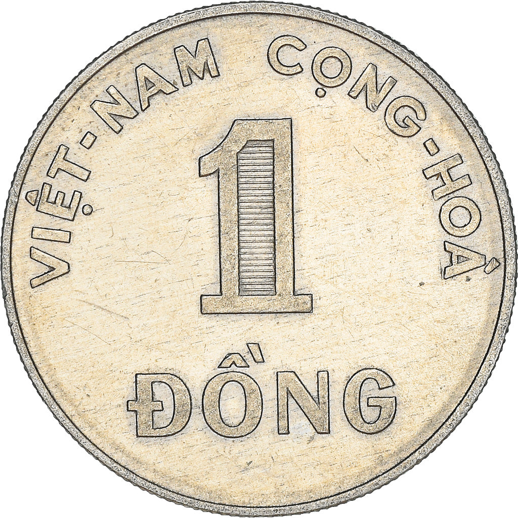 Coin, Vietnam, STATE OF SOUTH VIET NAM, Dong, 1971, EF(40-45), Aluminum, KM:12