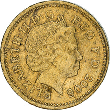 Coin, Great Britain, Elizabeth II, Pound, 2006, British Royal Mint, EF(40-45)