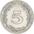 Moneta, Tunisia, 5 Millim, 1983, AU(50-53), Aluminium, KM:282
