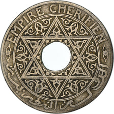 Coin, Morocco, Yusuf, 25 Centimes, undated (1921), bi-Bariz, Paris, VF(30-35)