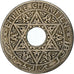 Coin, Morocco, Yusuf, 25 Centimes, undated (1921), bi-Bariz, Paris, VF(30-35)