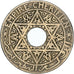 Coin, Morocco, Yusuf, 25 Centimes, undated (1921), bi-Bariz, Paris, VF(20-25)