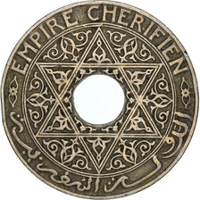 Coin, Morocco, Yusuf, 25 Centimes, undated (1921), bi-Bariz, Paris, EF(40-45)