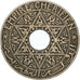 Coin, Morocco, Yusuf, 25 Centimes, undated (1921), bi-Bariz, Paris, EF(40-45)