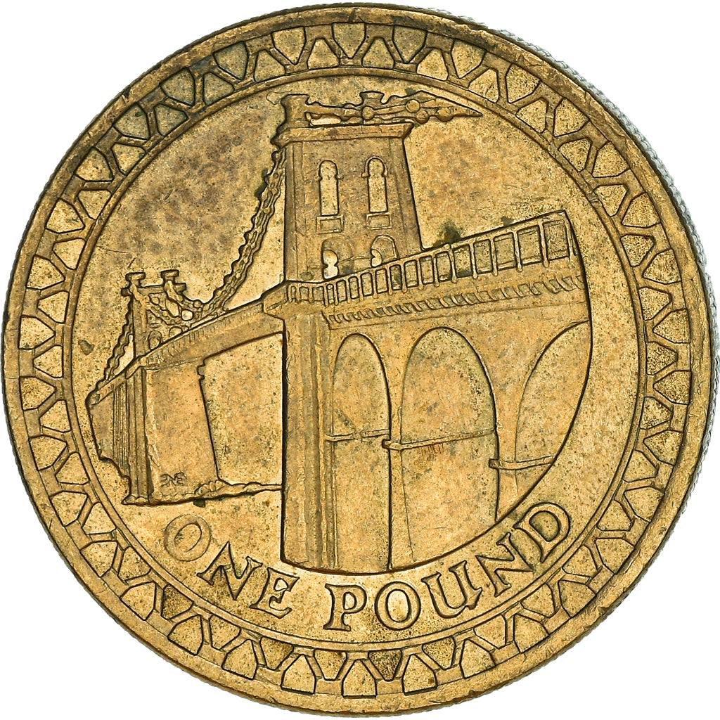 Coin, Great Britain, Elizabeth II, Pound, 2005, British Royal Mint, EF(40-45)