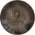 Moneta, Niemcy - RFN, 2 Pfennig, 1962, Munich, VF(20-25), Brązowy, KM:106