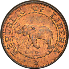 Moneta, Liberia, Cent, 1961, EF(40-45), Brązowy, KM:13