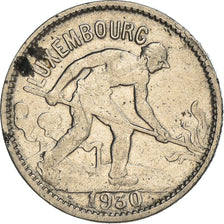 Coin, Luxembourg, Charlotte, 50 Centimes, 1930, EF(40-45), Nickel, KM:43