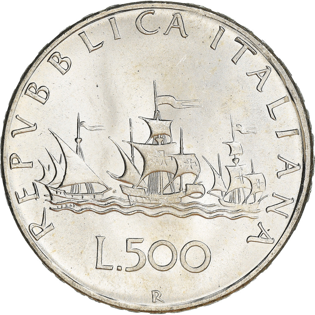 Coin, Italy, 500 Lire, 1967, Rome, AU(50-53), Silver, KM:98