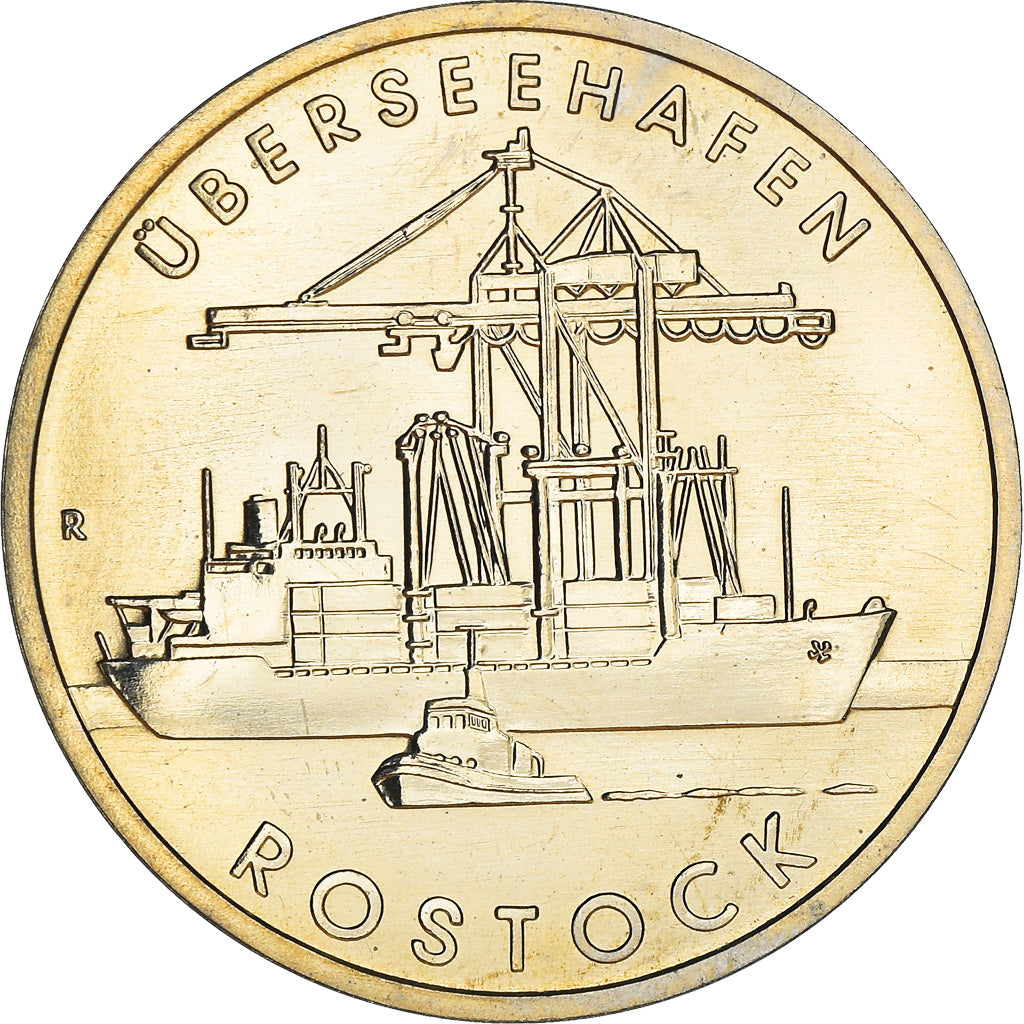Coin, GERMAN-DEMOCRATIC REPUBLIC, 5 Mark, 1988, Berlin, MS(63), Copper-nickel