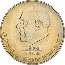 Moneda, REPÚBLICA DEMOCRÁTICA ALEMANA, 20 Mark, 1973, Berlin, Otto Grotewohl