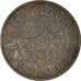 Monnaie, NETHERLANDS EAST INDIES, Wilhelmina I, 2-1/2 Cents, 1945, Utrecht, TTB