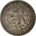 Moeda, Países Baixos, Wilhelmina I, Cent, 1916, EF(40-45), Bronze, KM:152