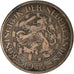 Moeda, Países Baixos, Wilhelmina I, Cent, 1914, EF(40-45), Bronze, KM:152