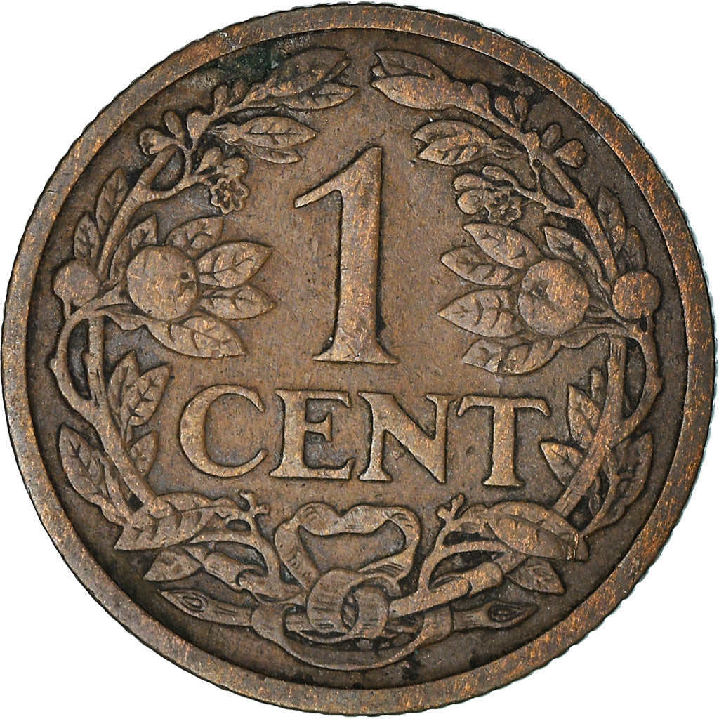 Coin, Netherlands, Wilhelmina I, Cent, 1914, EF(40-45), Bronze, KM:152