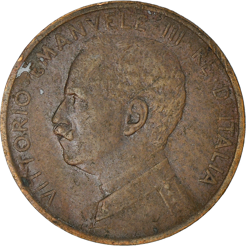 Coin, Italy, Centesimo, 1915, VF(20-25), Cuivre, KM:40