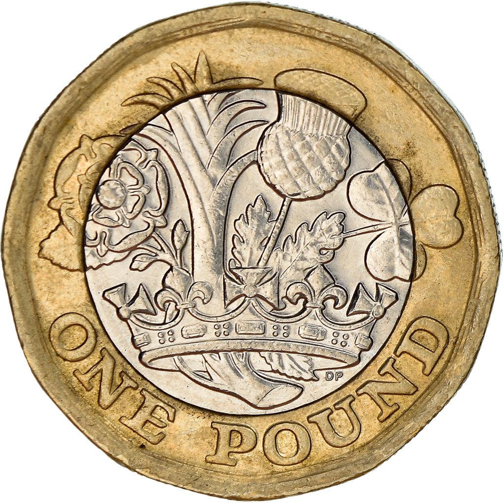 Coin, Great Britain, Pound, 2017, VF(30-35), Bi-Metallic