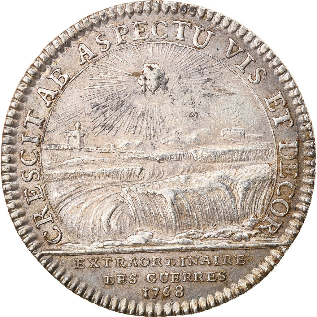 France, Token, Louis XV, Extraordinaire des Guerres, History, 1768, Roettiers