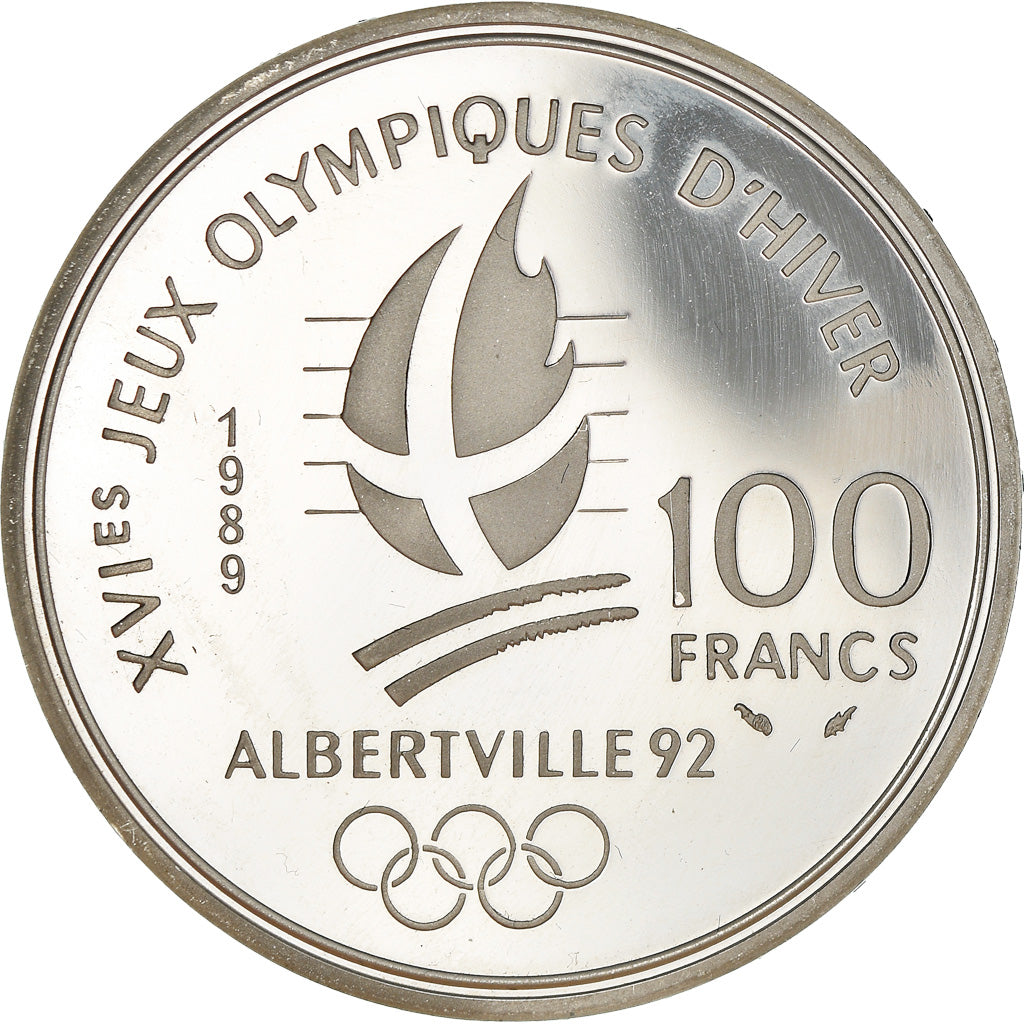 Monnaie, France, 100 Francs, 1989, BE, FDC, Argent, Gadoury:C1, KM:971