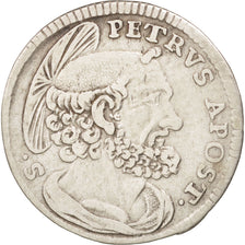États italiens, PAPAL STATES, Benedict XIV, Grosso, 1746, TB+, Argent, KM:927