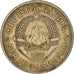 Moneta, Jugosławia, 5 Dinara, 1975, VF(30-35), Miedź-Nikiel-Cynk, KM:58