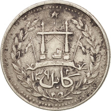 Afghanistan, Abdur Rahman, Rupee, 1892, Kabul, BB, Argento, KM:806