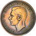 Coin, Great Britain, George VI, 1/2 Penny, 1937, EF(40-45), Bronze, KM:844