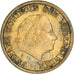 Moneta, Holandia, Juliana, Cent, 1963, VF(20-25), Brązowy, KM:180
