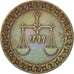 Zanzibar, Pysa, 1882, TTB, Cuivre, KM:1