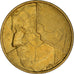 Moeda, Bélgica, 5 Francs, 5 Frank, 1986, Brussels, AU(50-53), Latão ou