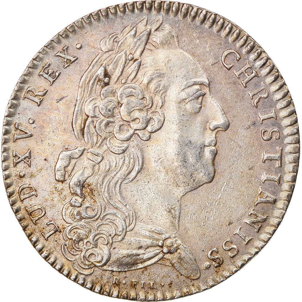 Francia, Token, Louis XV, Extraordinaire des Guerres, History, 1768, Roettiers
