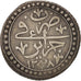 Algeria, ALGIERS, Mahmud II, 1/4 Budju, 6 Mazuna, 1822, BB, Argento, KM:67