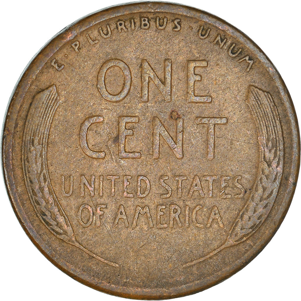 Coin, United States, Lincoln Cent, Cent, 1948, U.S. Mint, Denver, EF(40-45)