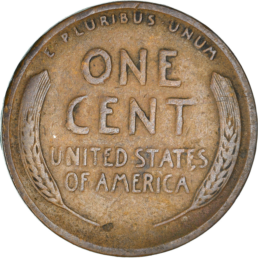 Moeda, Estados Unidos da América, Lincoln Cent, Cent, 1918, U.S. Mint