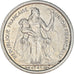 Coin, FRENCH OCEANIA, Franc, 1949, MS(63), Aluminum, KM:2