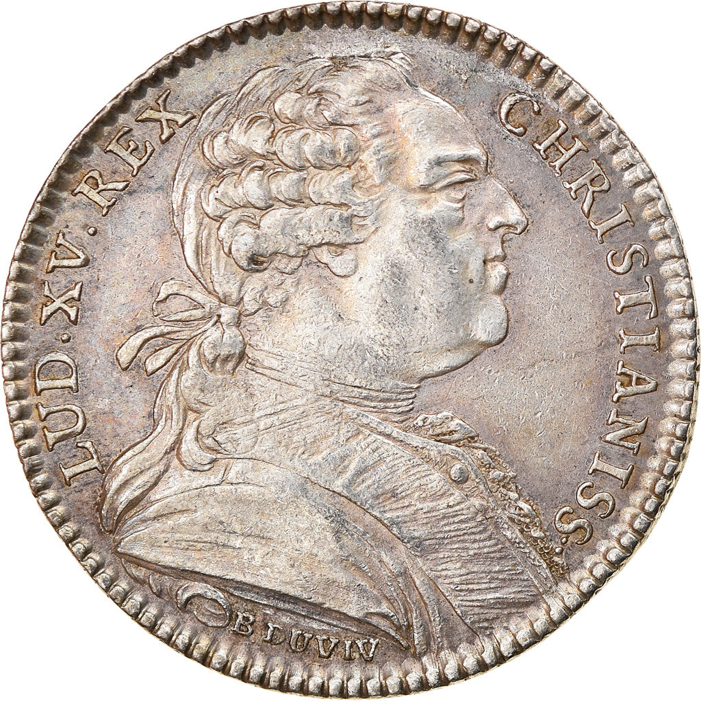 Frankreich, Token, Louis XV, Extraordinaire des Guerres, History, 1768